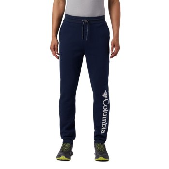 Columbia Lodge Double Knit Jogger, Pantalones Azul Marino Para Hombre | 517360-MYT